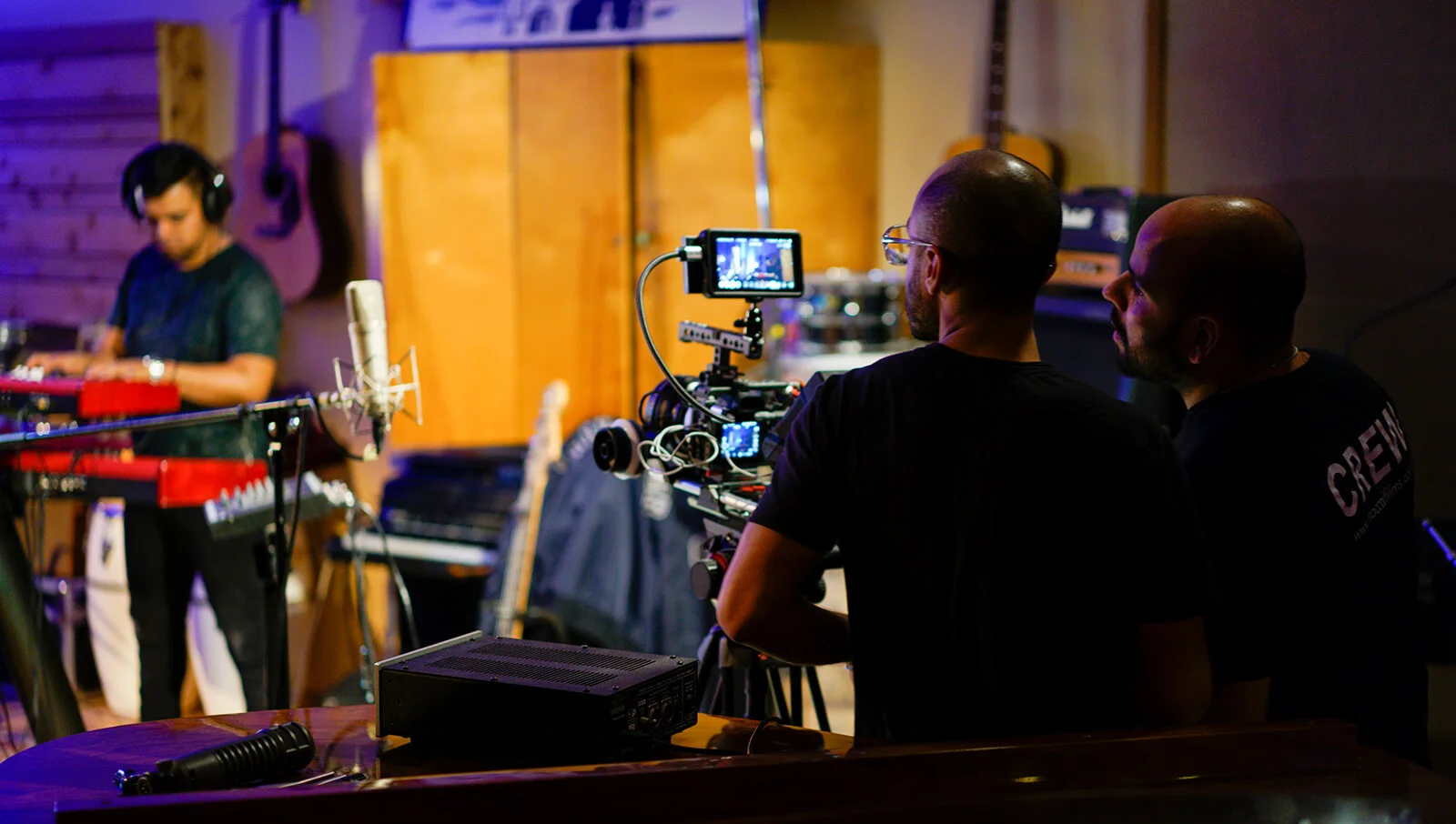 Moccai studio session